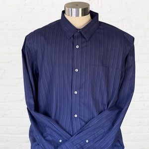 Mens APT.9 long sleeve, button down, collared casual/dress shirt. XXL Slim fit.